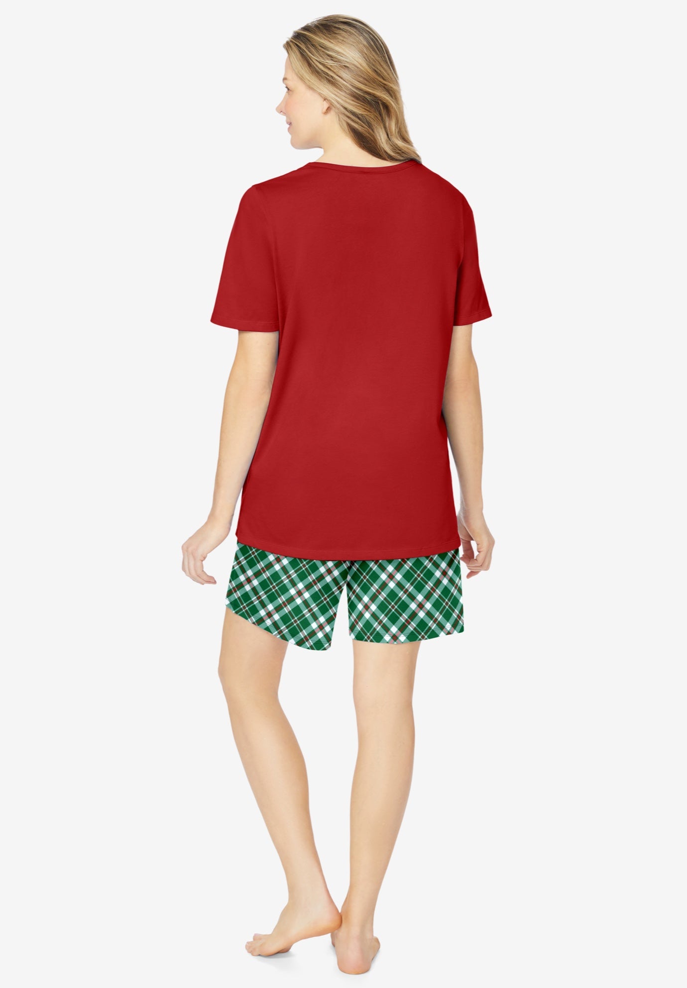 Knit PJ Short Set image number 1