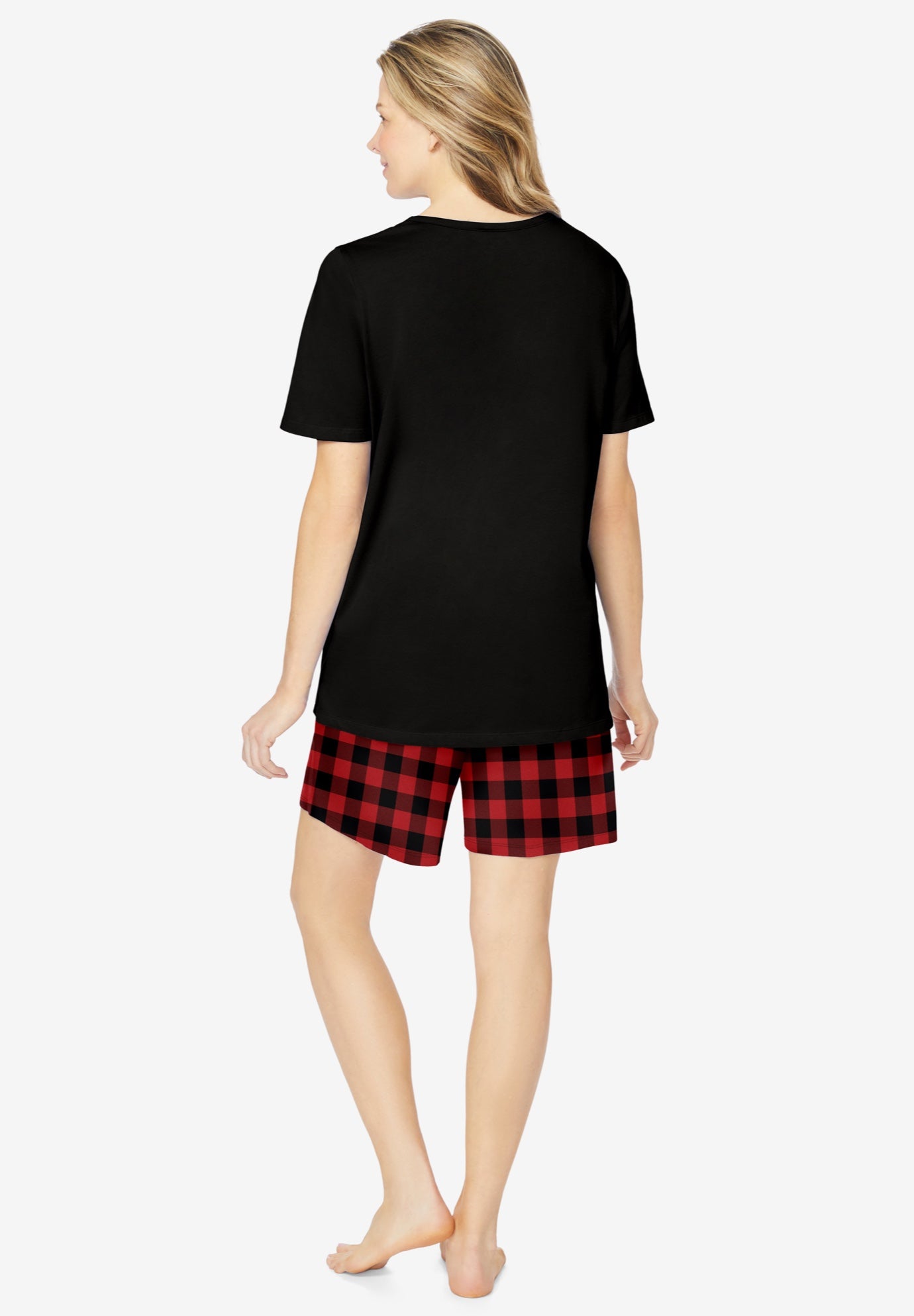 Knit PJ Short Set image number 1