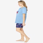 Knit PJ Short Set image number null