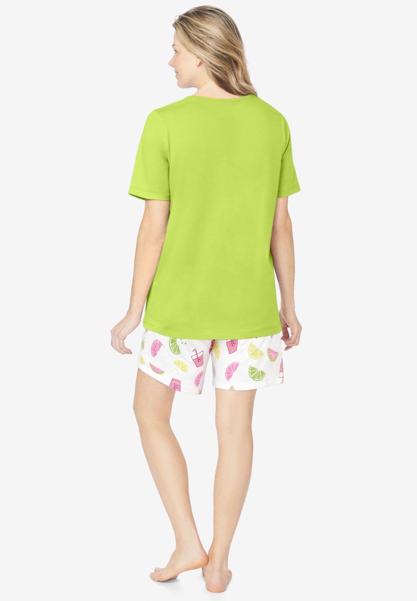 Knit PJ Short Set image number 1