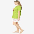 Knit PJ Short Set image number null