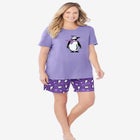 Knit PJ Short Set image number 0