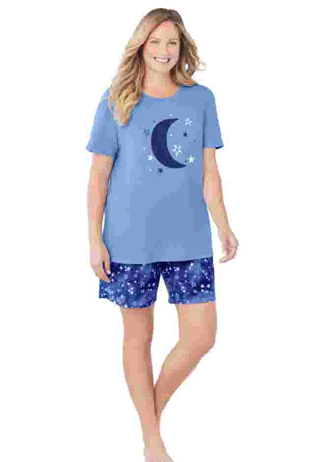 Knit PJ Short Set image number 0