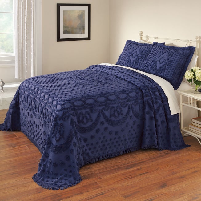 100% Cotton Georgia Chenille Bedspread image number 0