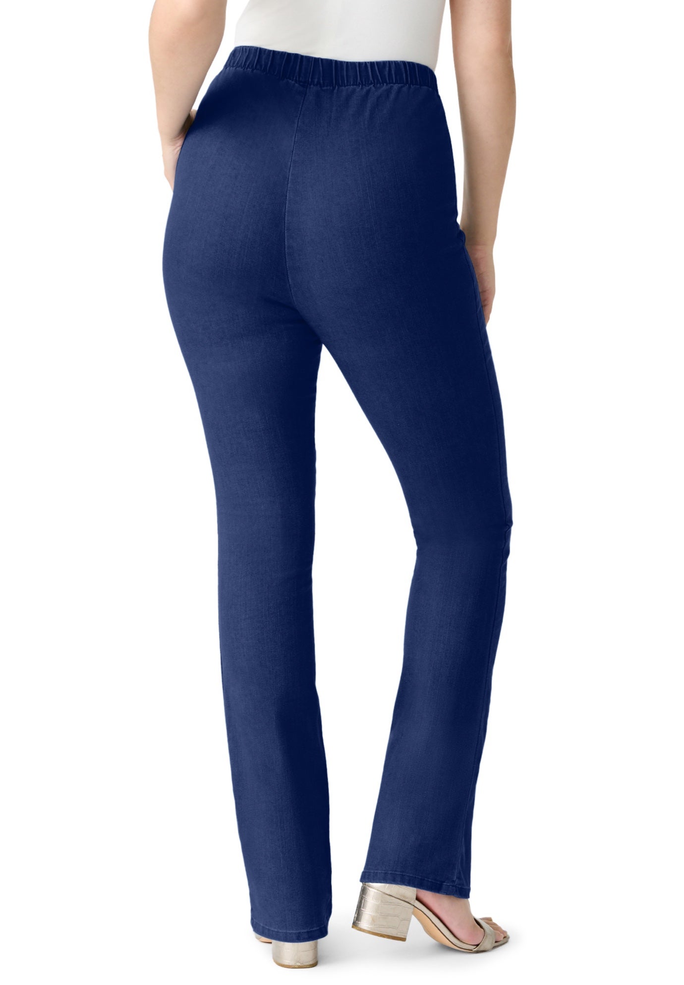Plus Size Comfort Stretch Bootcut Jean image number 1