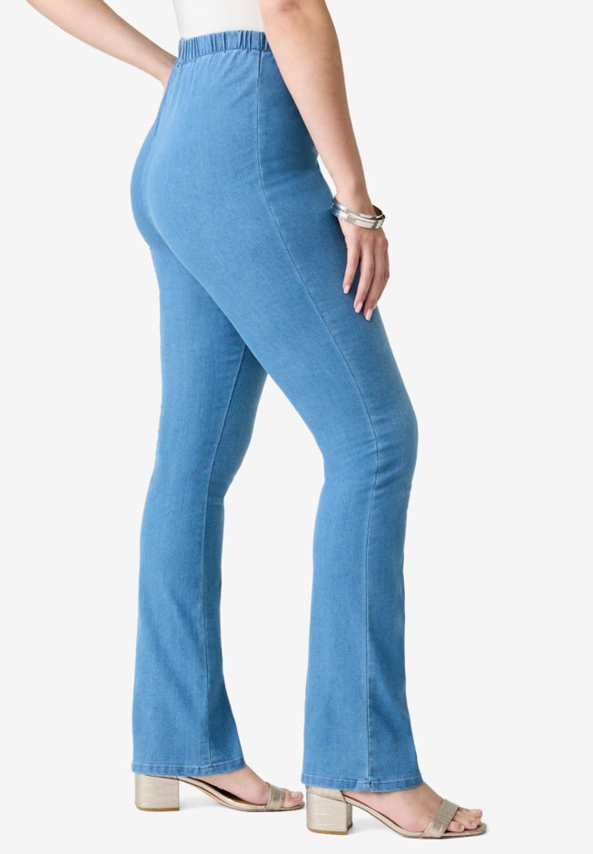 Plus Size Comfort Stretch Bootcut Jean image number 2