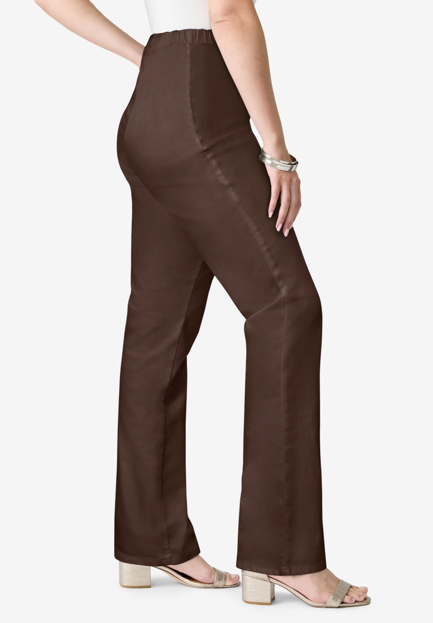 Plus Size Comfort Stretch Bootcut Jean image number 2