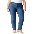 Plus Size Classic Stretch Straight Leg Jean image number null