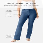 Plus Size 24/7 Stretch Bootcut Jean image number null