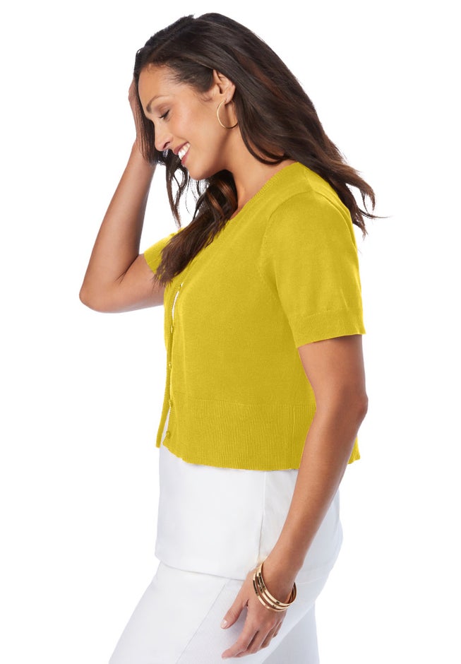 Jewel-Neck Shrug image number 2
