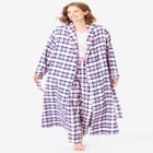 Long Flannel Robe  image number null
