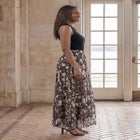 Flowing Crinkled Maxi Skirt image number 1