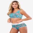 Full Coverage Stretch Cotton Color Block Brief 3-Pack image number null