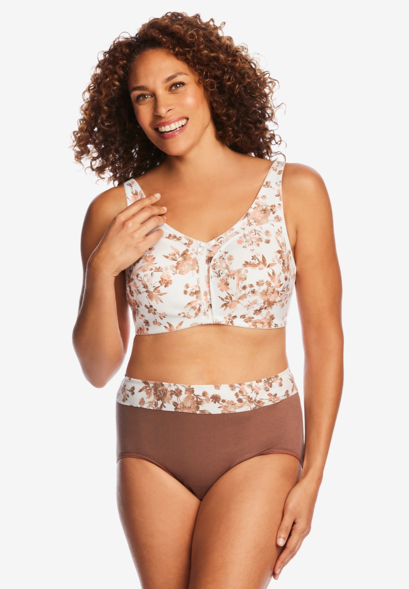 Full Coverage Stretch Cotton Color Block Brief 3-Pack image number 2