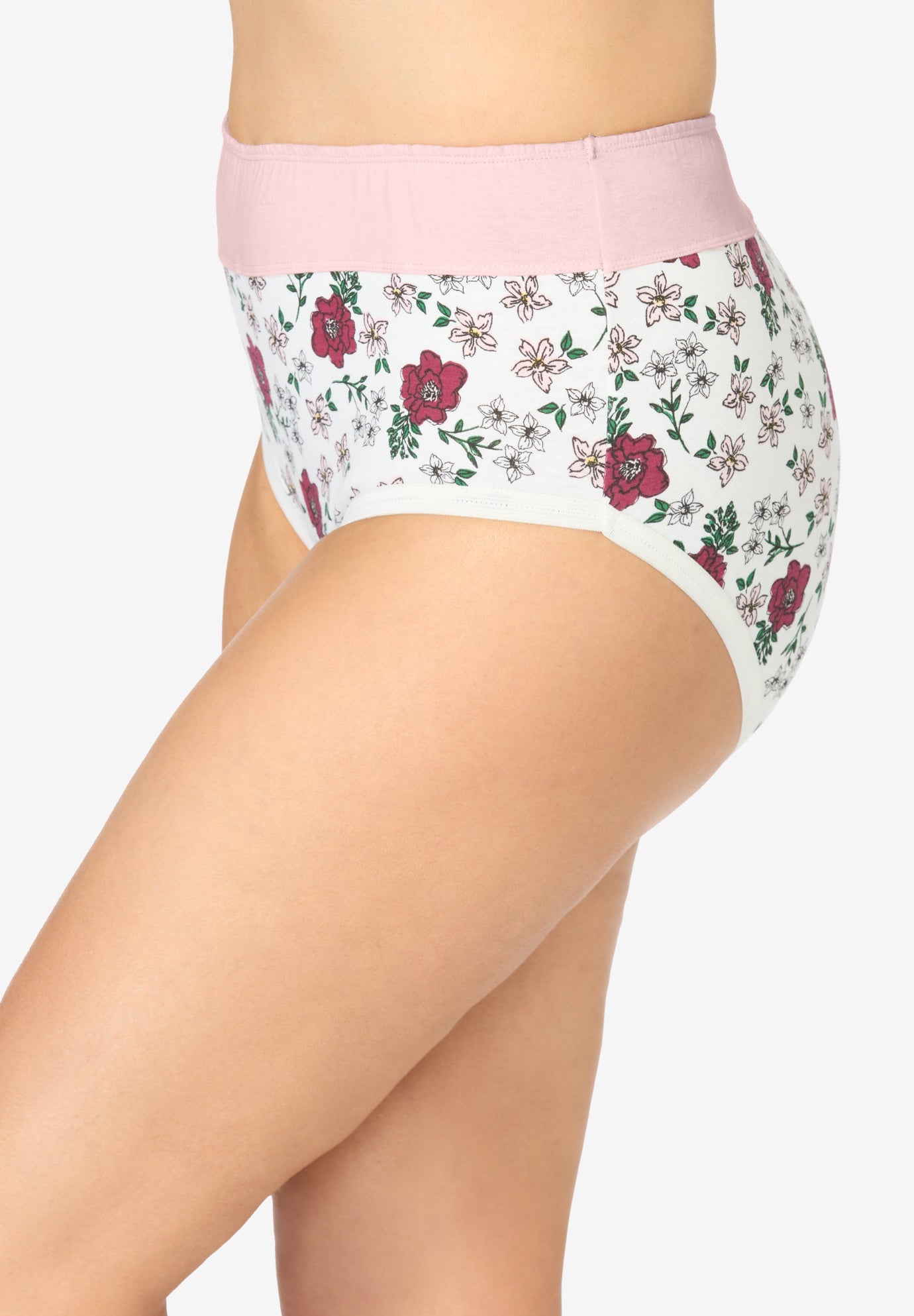 Full Coverage Stretch Cotton Color Block Brief 3-Pack image number 2