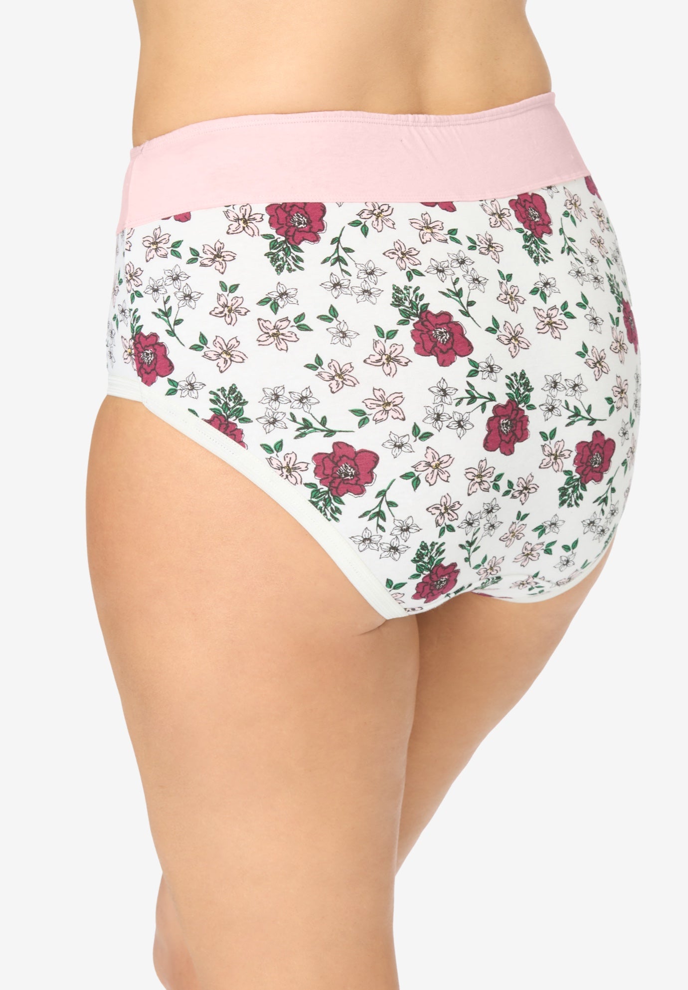 Full Coverage Stretch Cotton Color Block Brief 3-Pack image number 4