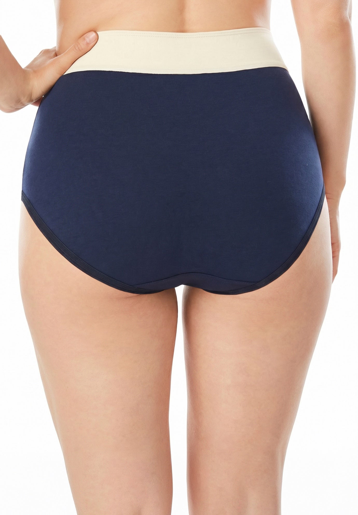 Full Coverage Stretch Cotton Color Block Brief 3-Pack image number 2
