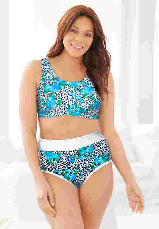 Full Coverage Stretch Cotton Color Block Brief 3-Pack image number 7