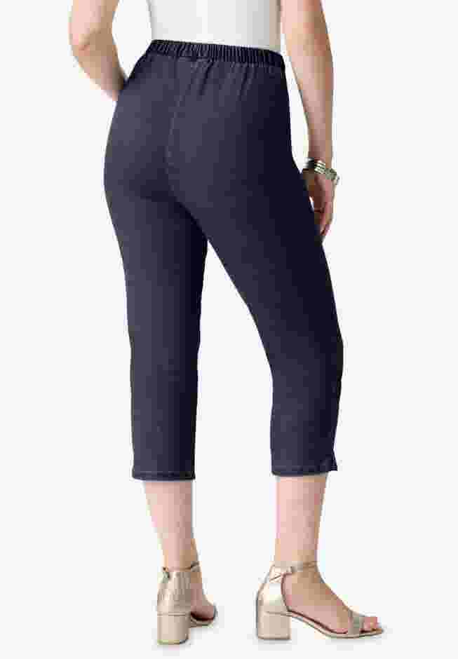 Comfort Stretch Capri Jean image number 1