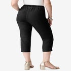Plus Size Comfort Stretch Capri Jean image number null