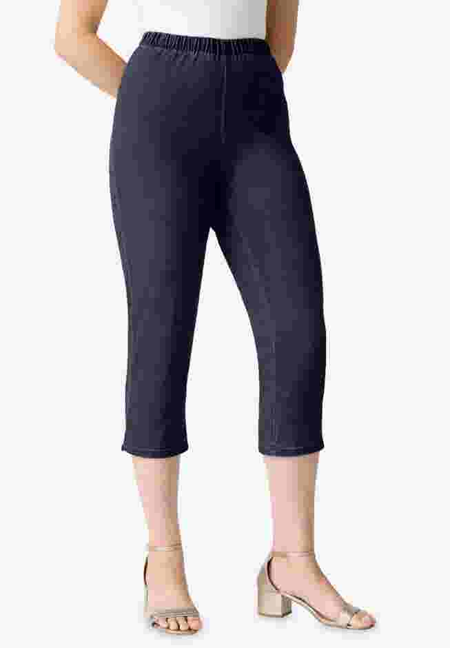 Comfort Stretch Capri Jean image number 0