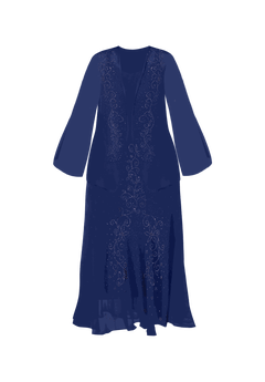 Masquerade Beaded Dress Set