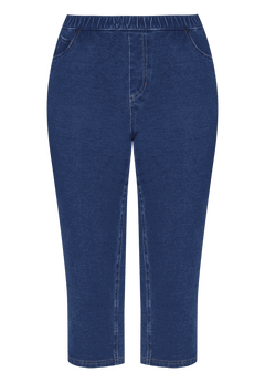 The Knit Jean Capri (With Pockets)