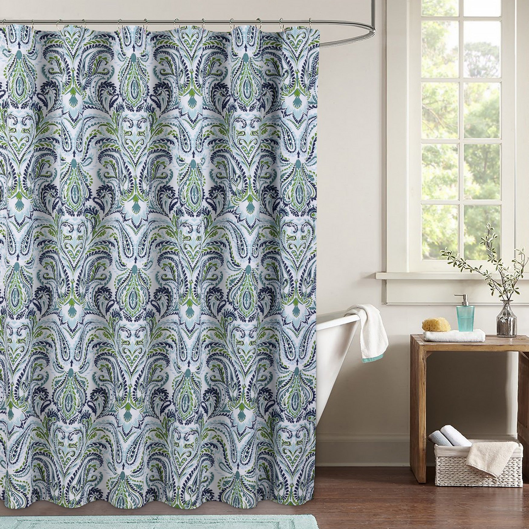 Provence Paisley Shower Curtain Catherines
