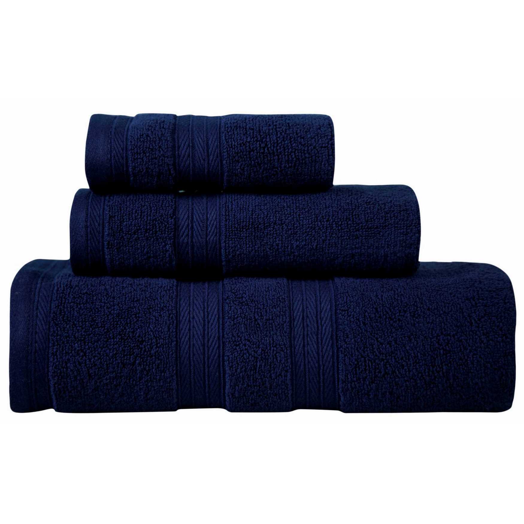 Waterford 3 Piece Bath Rug and Towel Collection, 