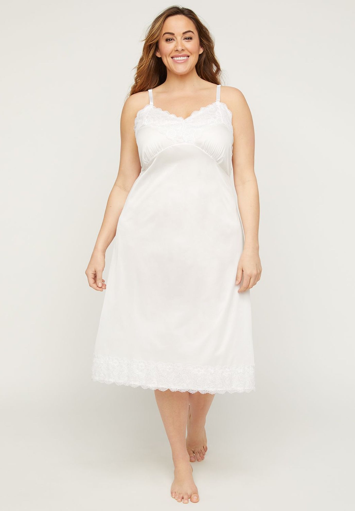 Catherines Womens Plus Size Full Slip