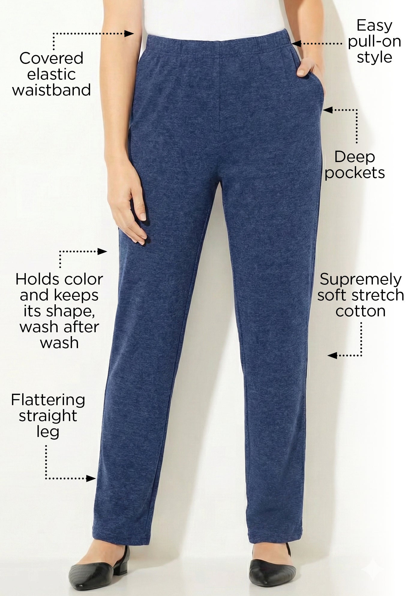 Catherines Women's Plus Size Suprema Pant - Picture 62 of 92