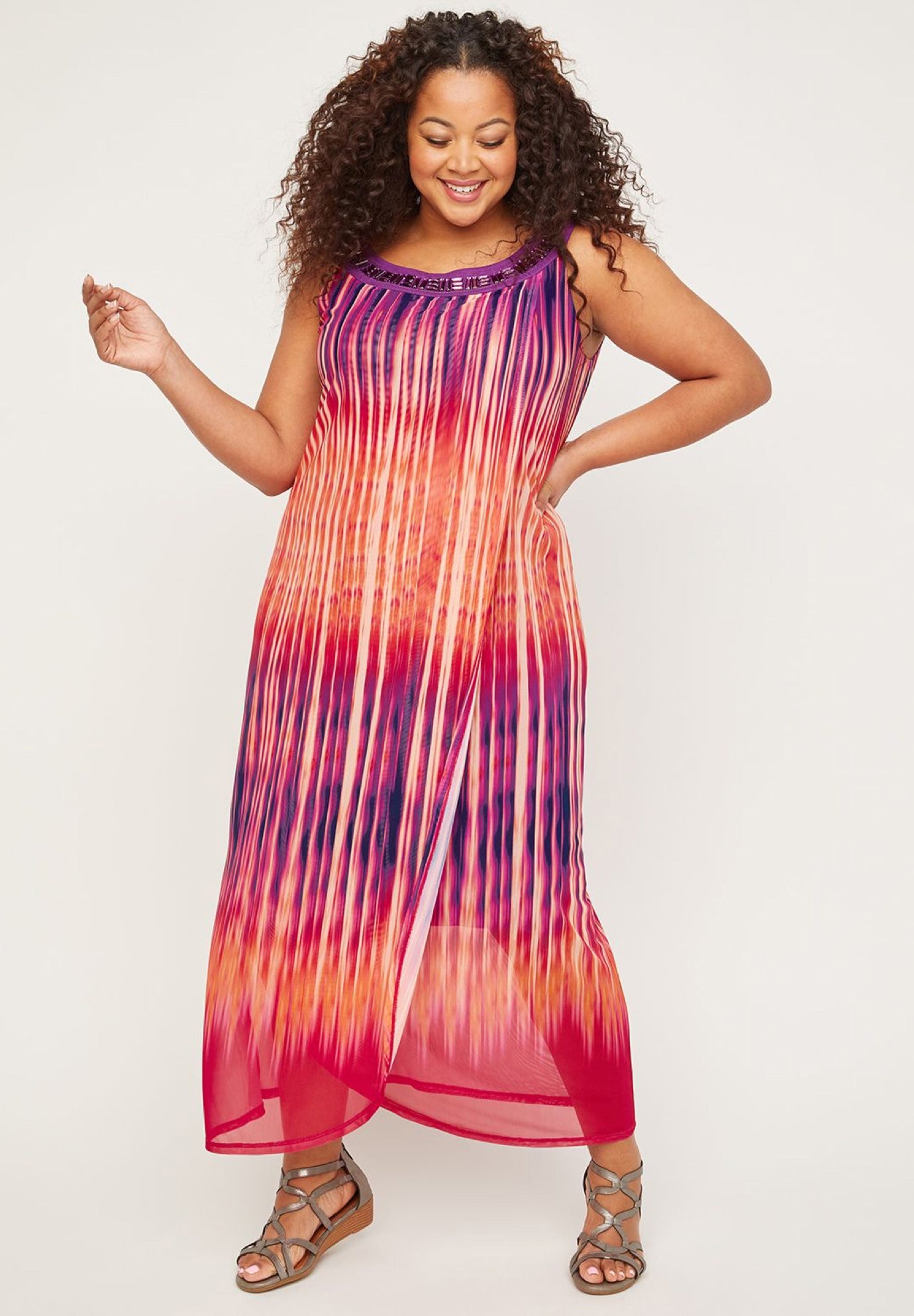 watercolor maxi