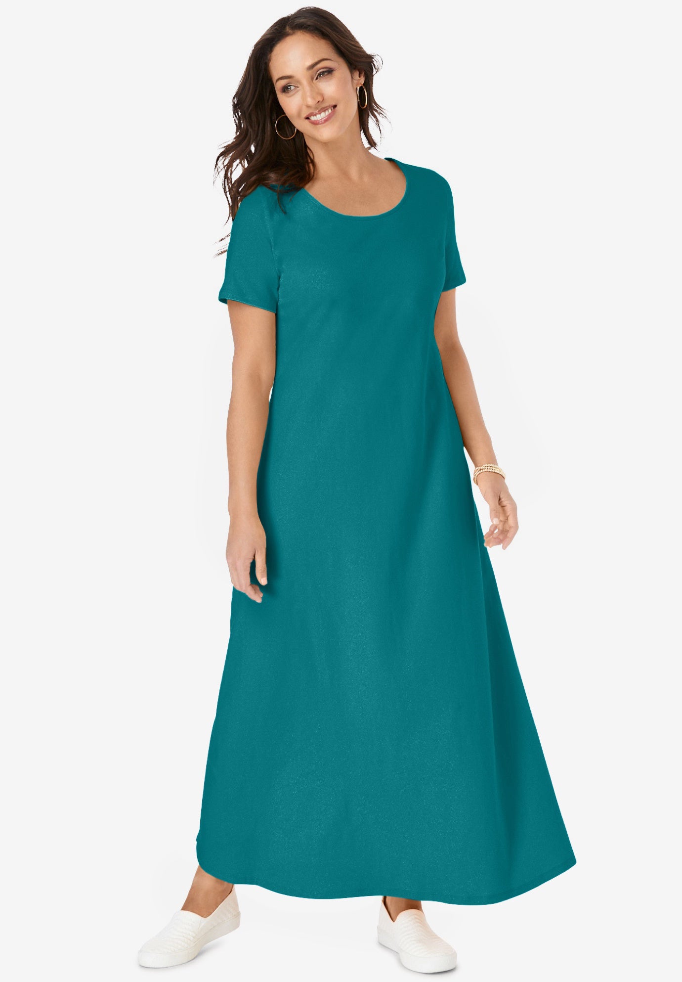 petite t shirt maxi dress