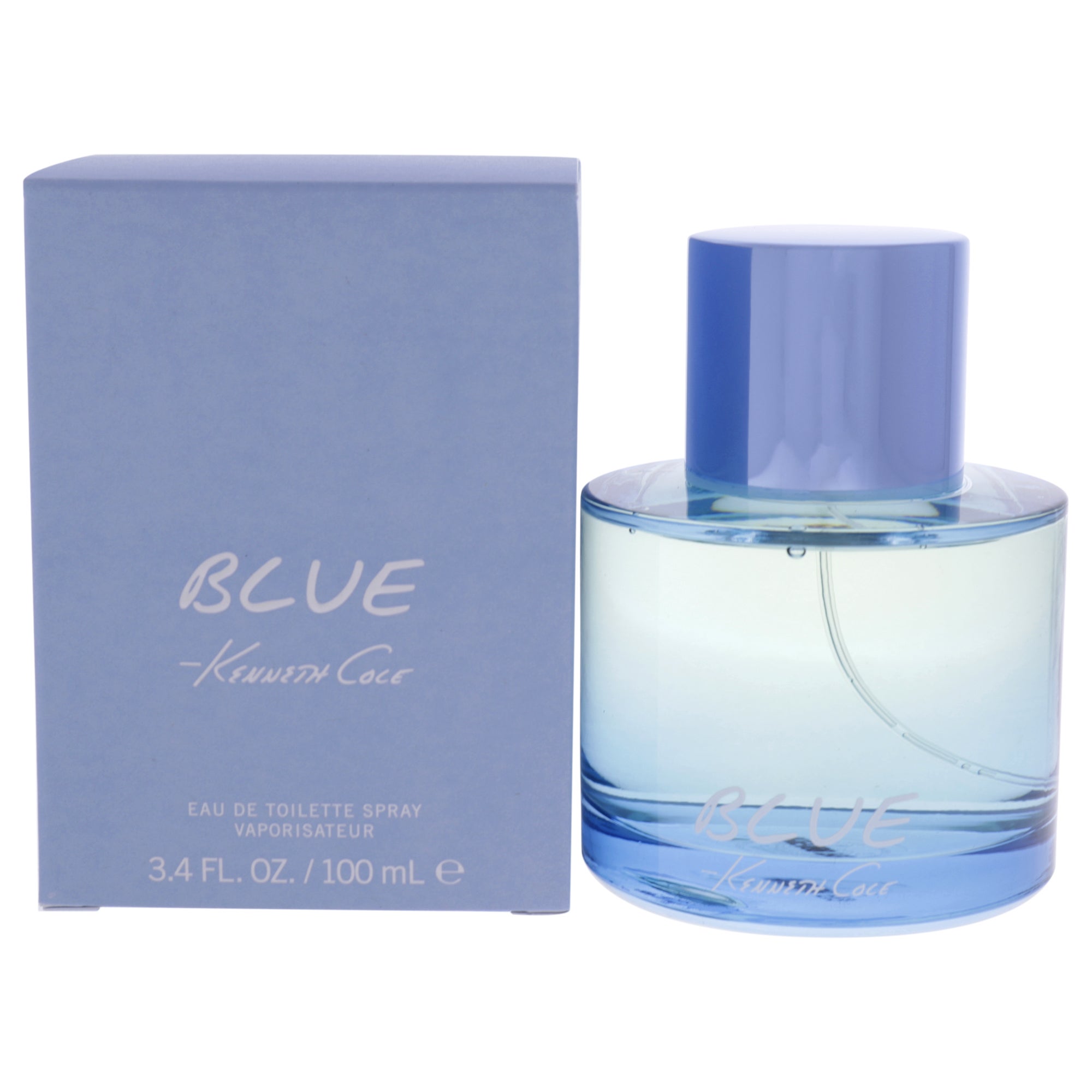 Kenneth Cole Blue by Kenneth Cole for Men - 3.4 oz EDT Spray 