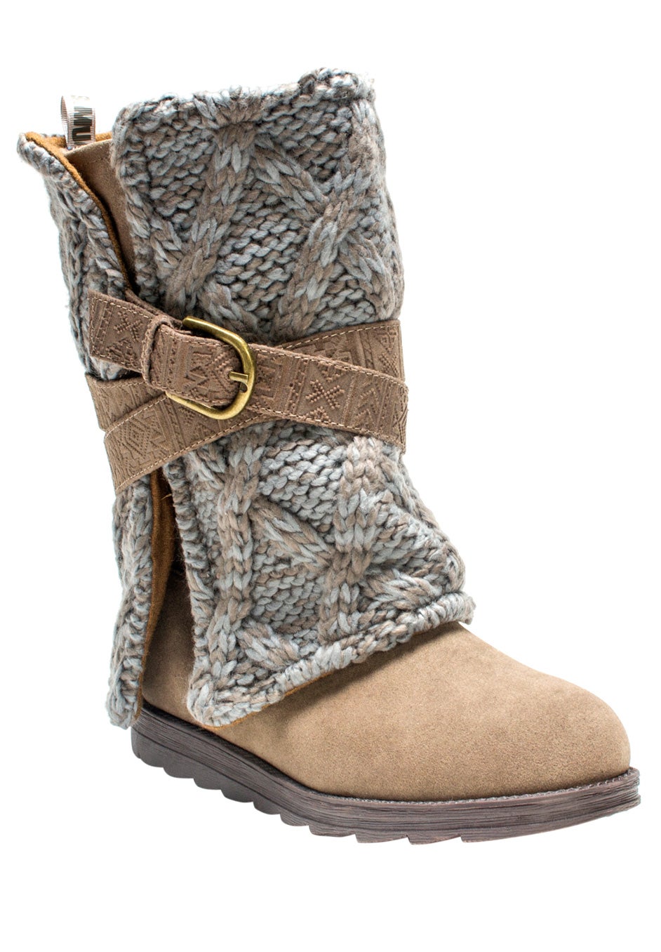 muk luks wide calf boots