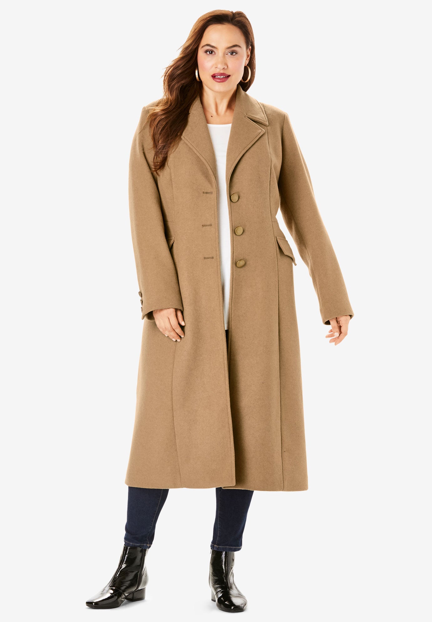 Long WoolBlend Coat Catherines
