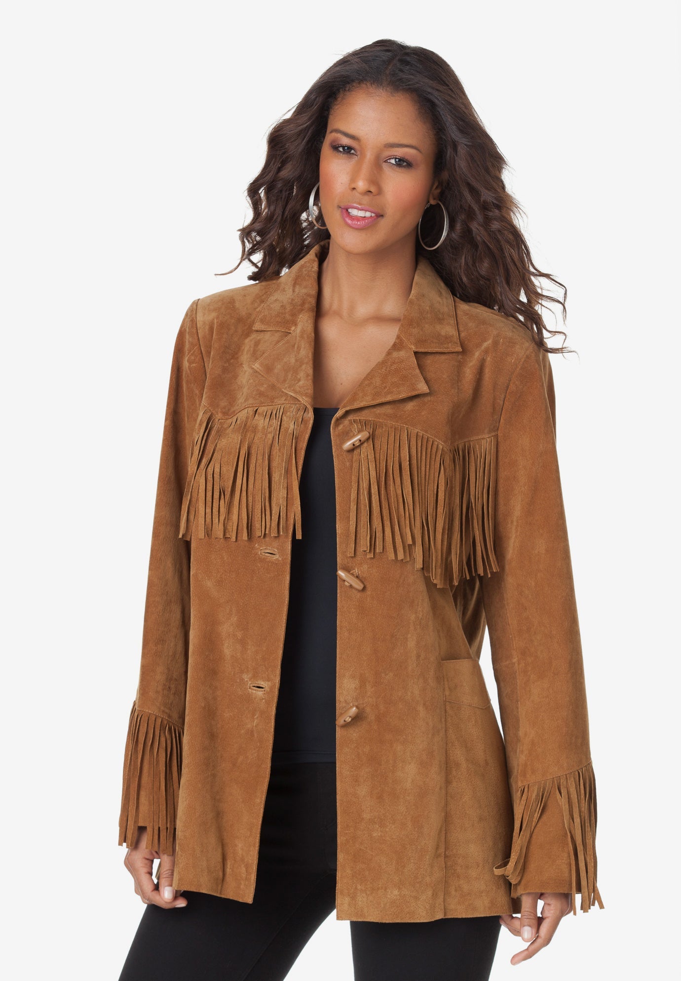 Fringe Suede Jacket Catherines
