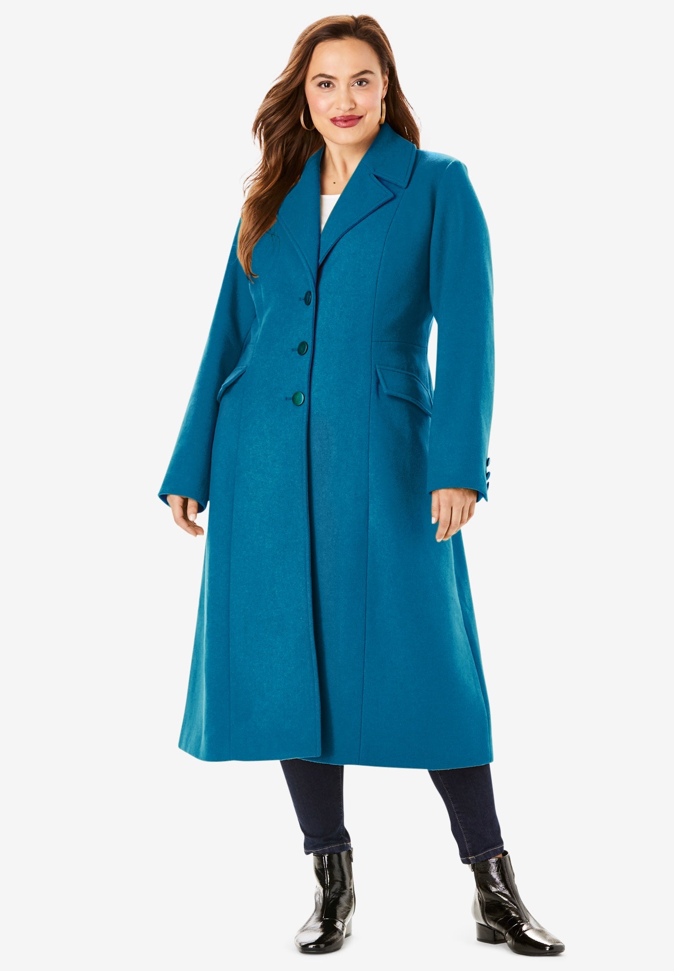 Long WoolBlend Coat Catherines