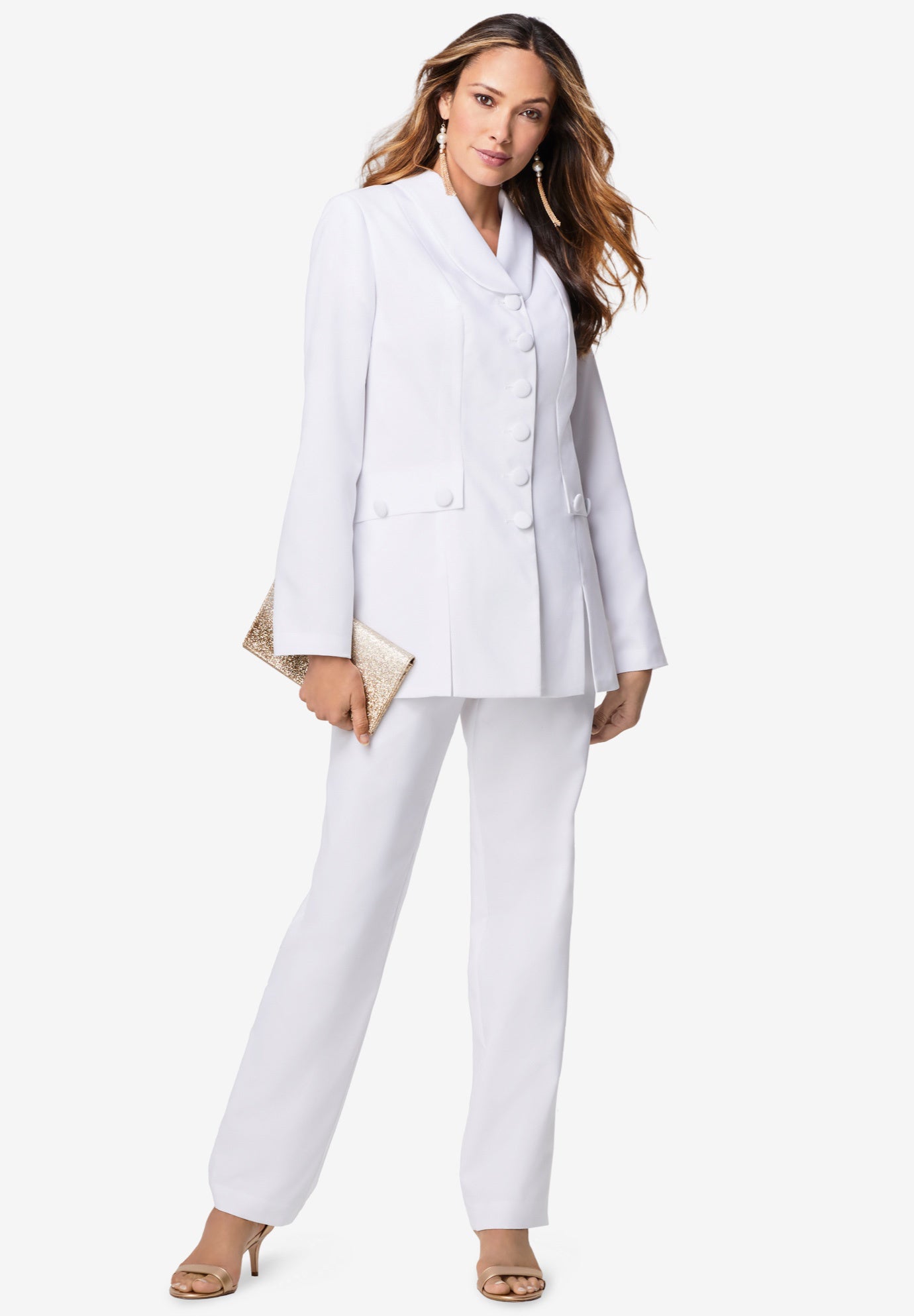 catherines evening shine pantsuit