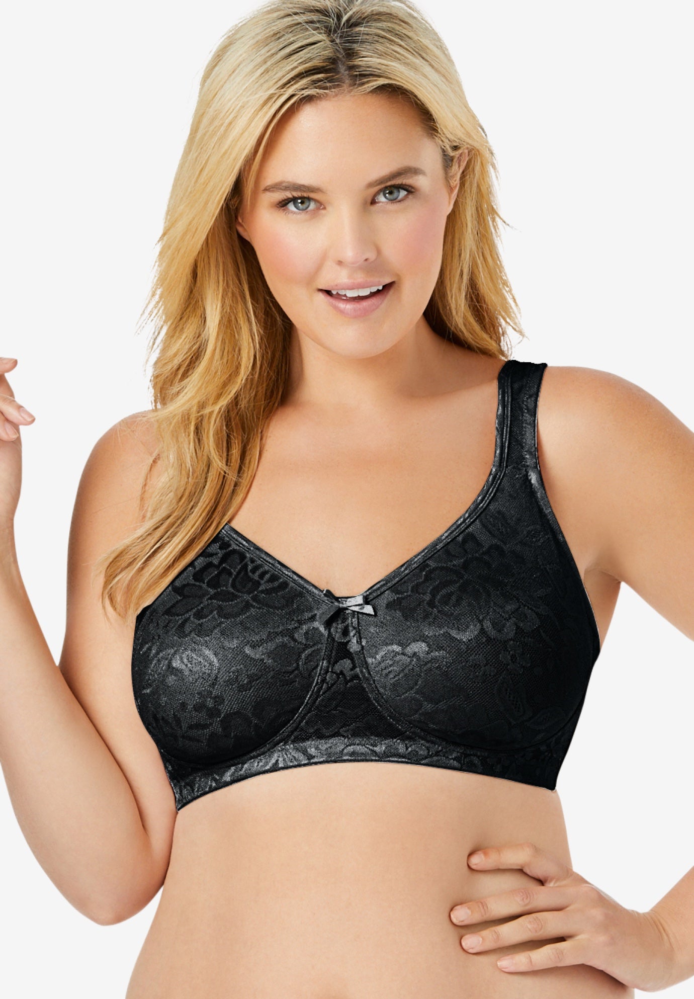 wireless bra with molded cups