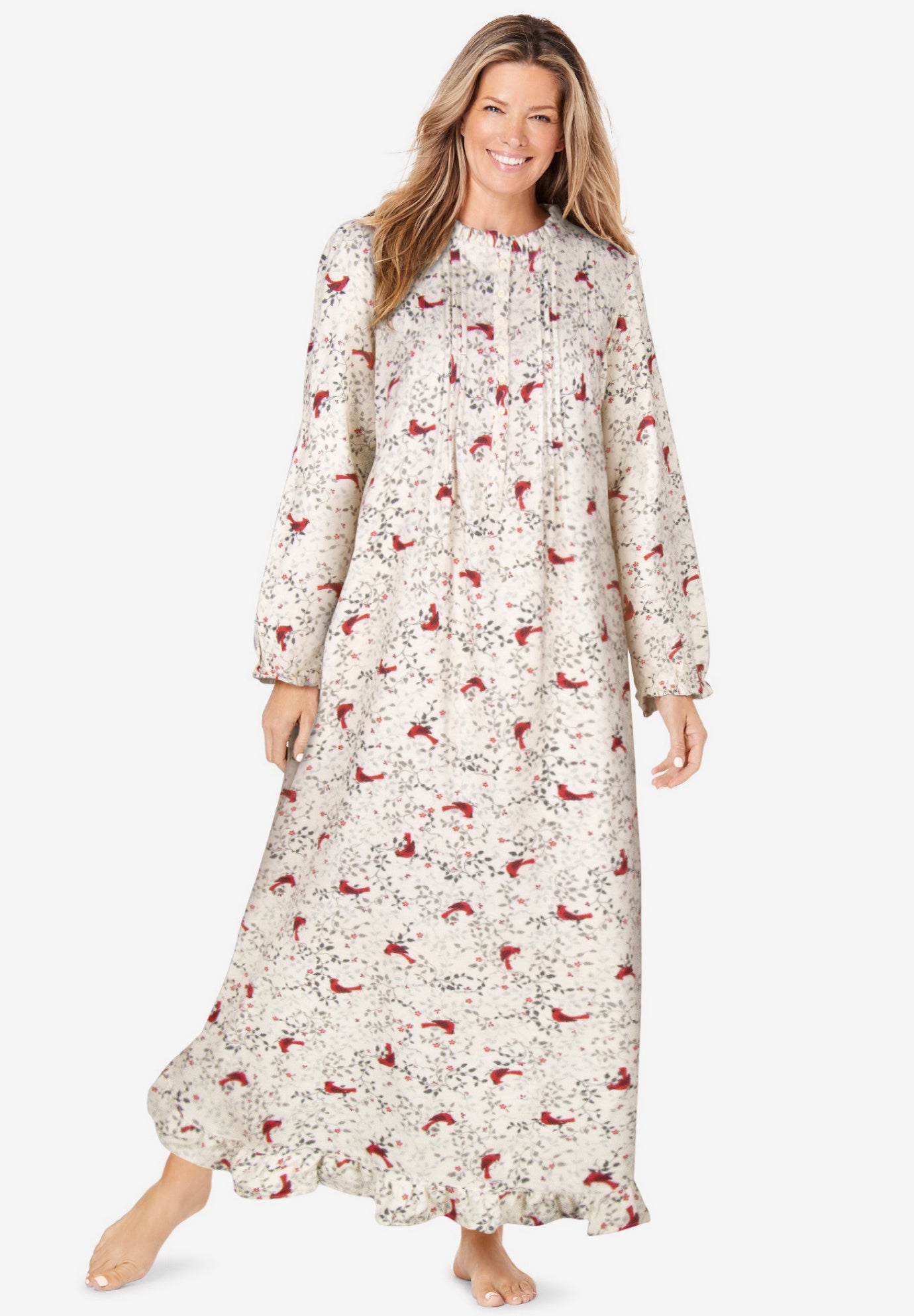 Long flannel nightgowns cheap