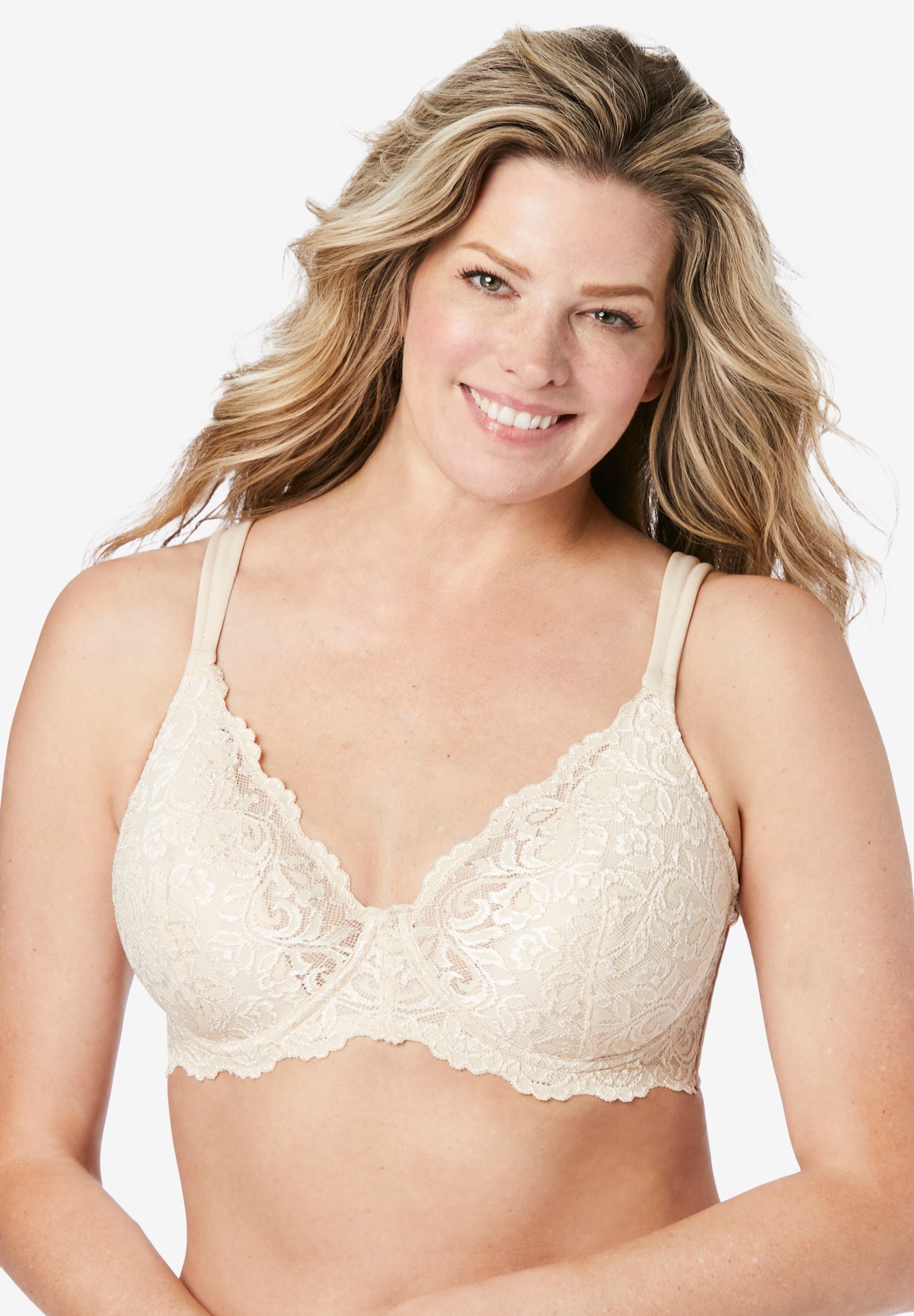 Scallop Lace Cup Underwire Bra Catherine's