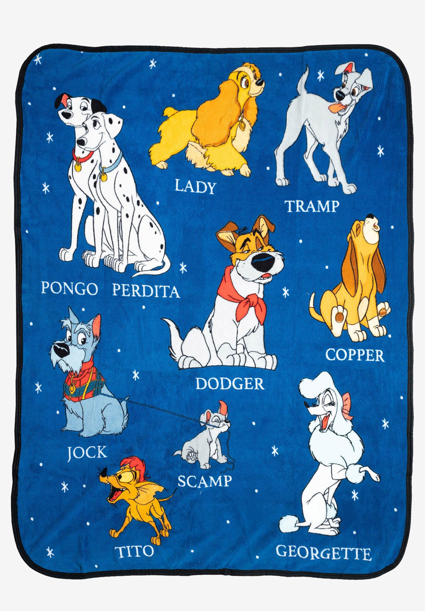 Disney Dogs Throw Blanket 46