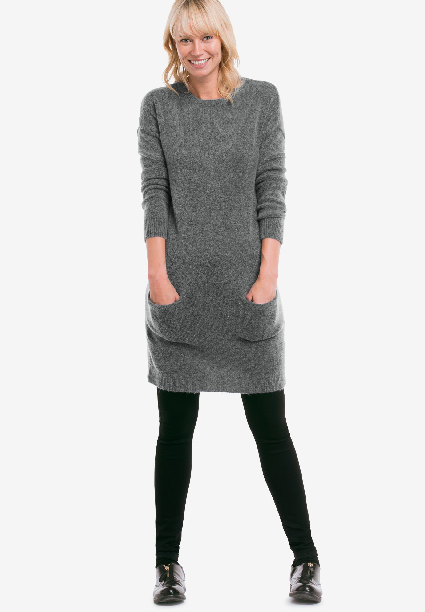 Pullover Pocket Sweater Tunic, 