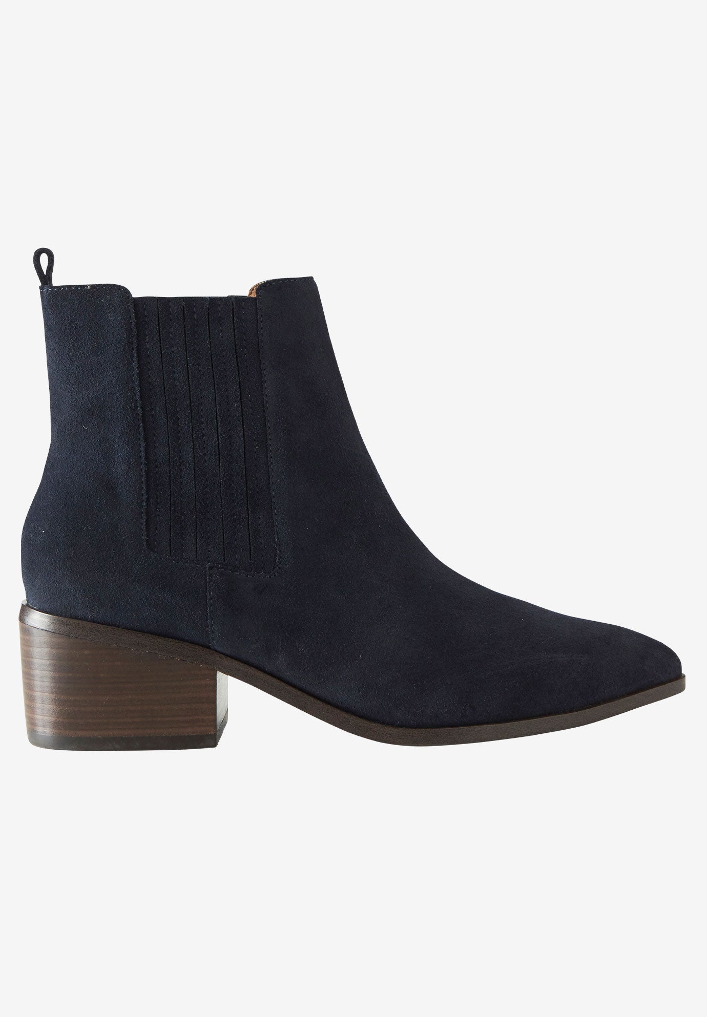 Suede Chelsea Bootie | Catherines