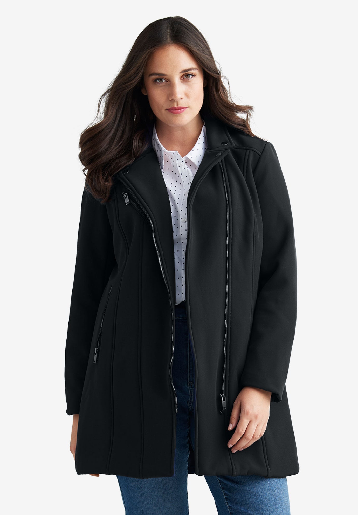 Taylor Zip Coat Catherines