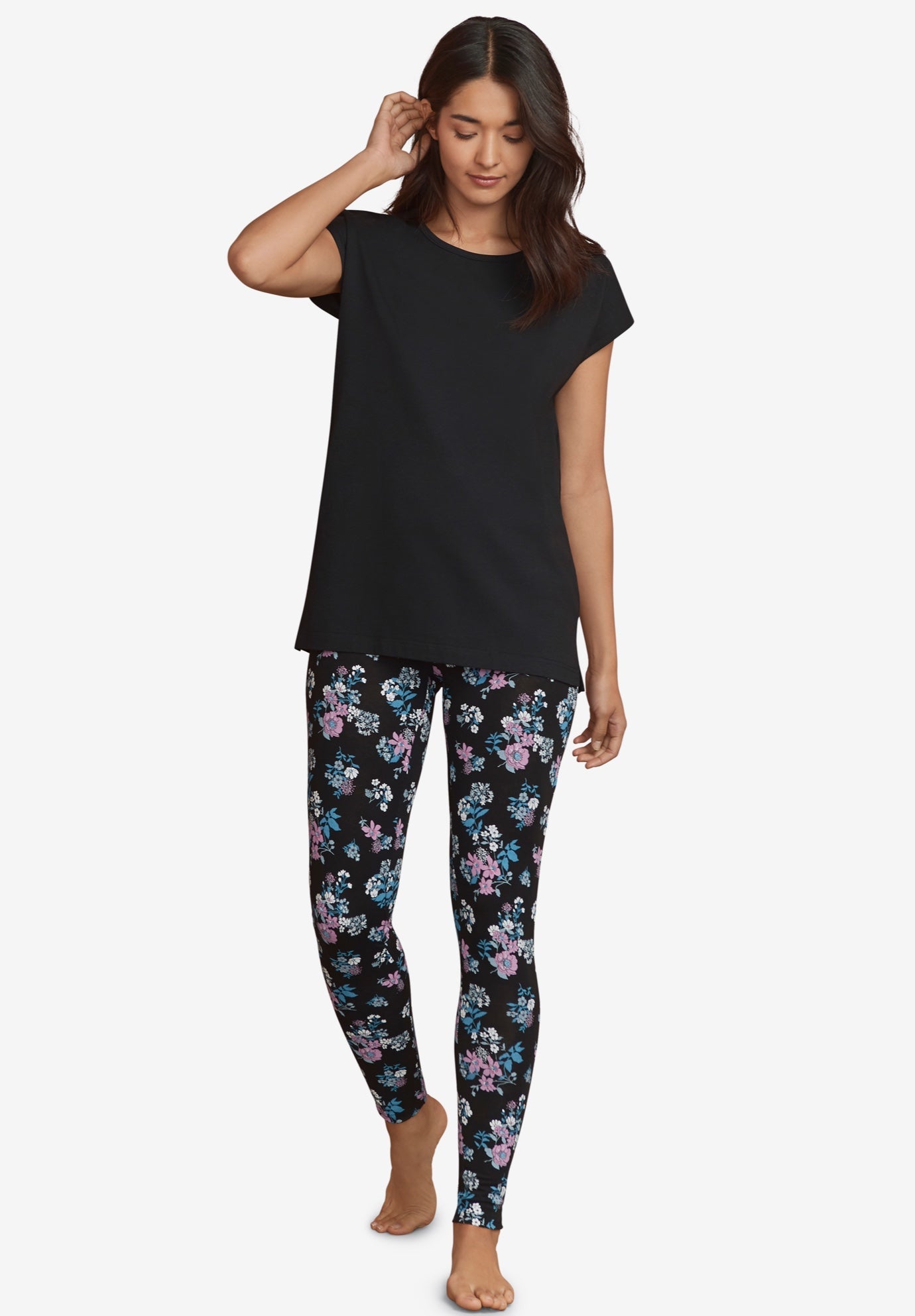 2-Piece Knit Legging Pajama Set 