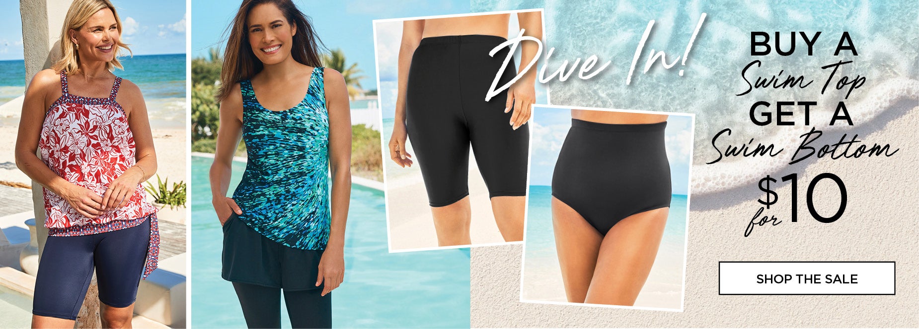 BUY A SWIM TOP GET A SWIM BOTTOM FOR $10