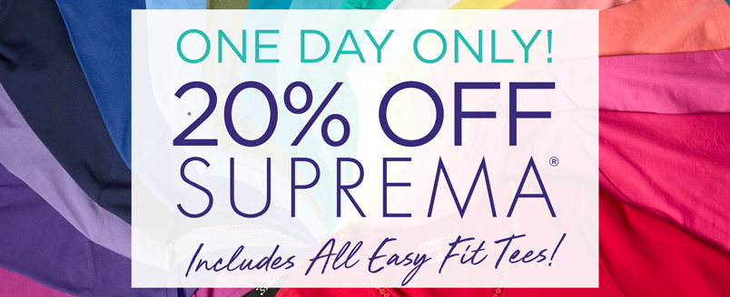 20% OFF SUPREMA