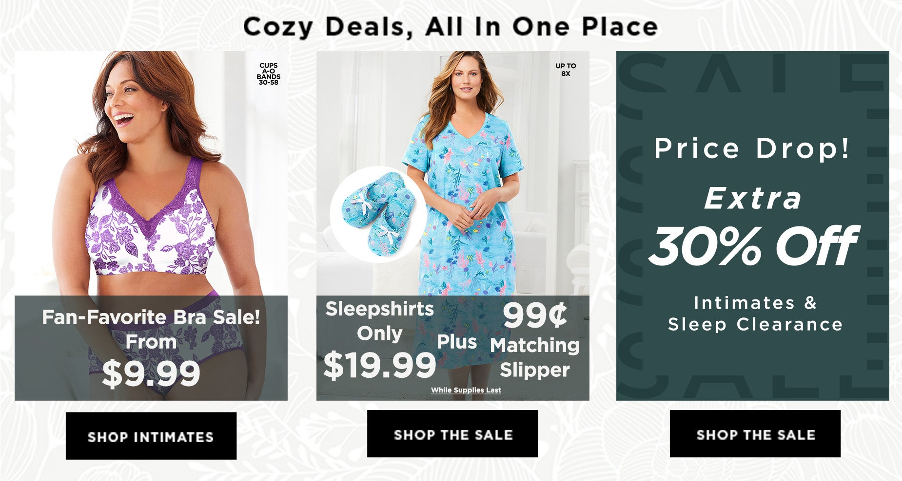 Cozy Deals, All in One Place.
